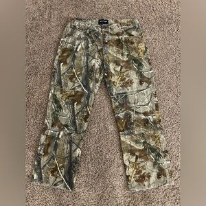 Vintage y2k realtree camo 2000s workwear double knee pants